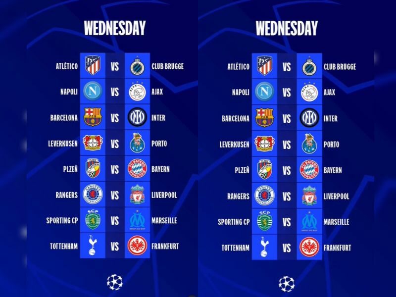 As principais partidas da rodada decisiva da Champions League; horários e  onde assistir ao vivo
