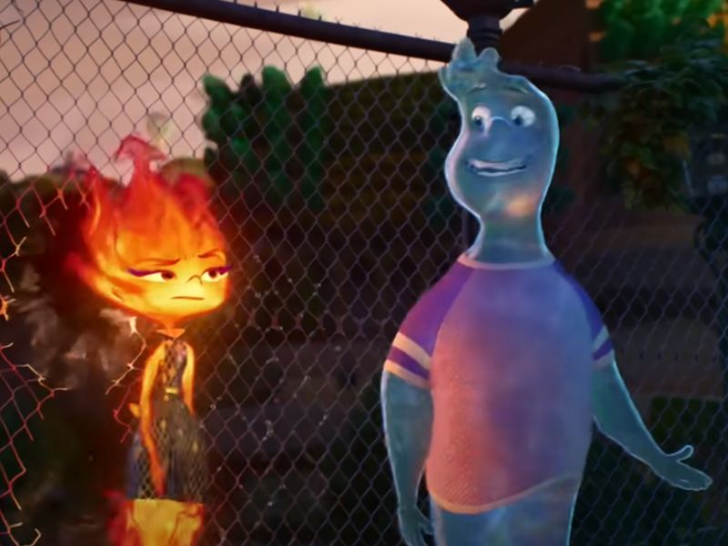 Novo filme da Disney e Pixar, 'Elementos', ganha primeiro trailer